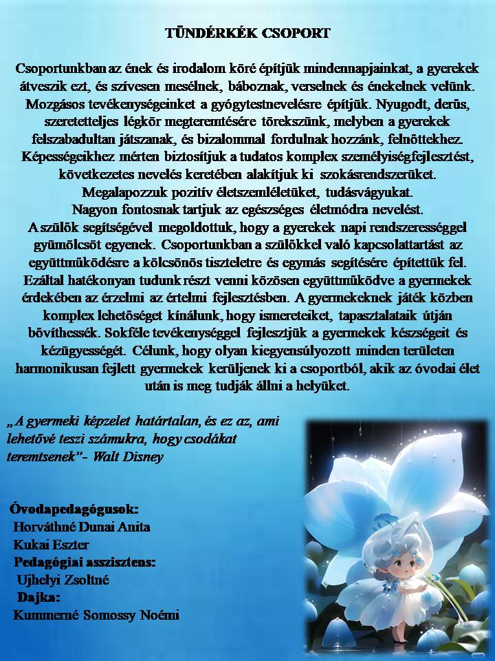 Tündérkék Csoport